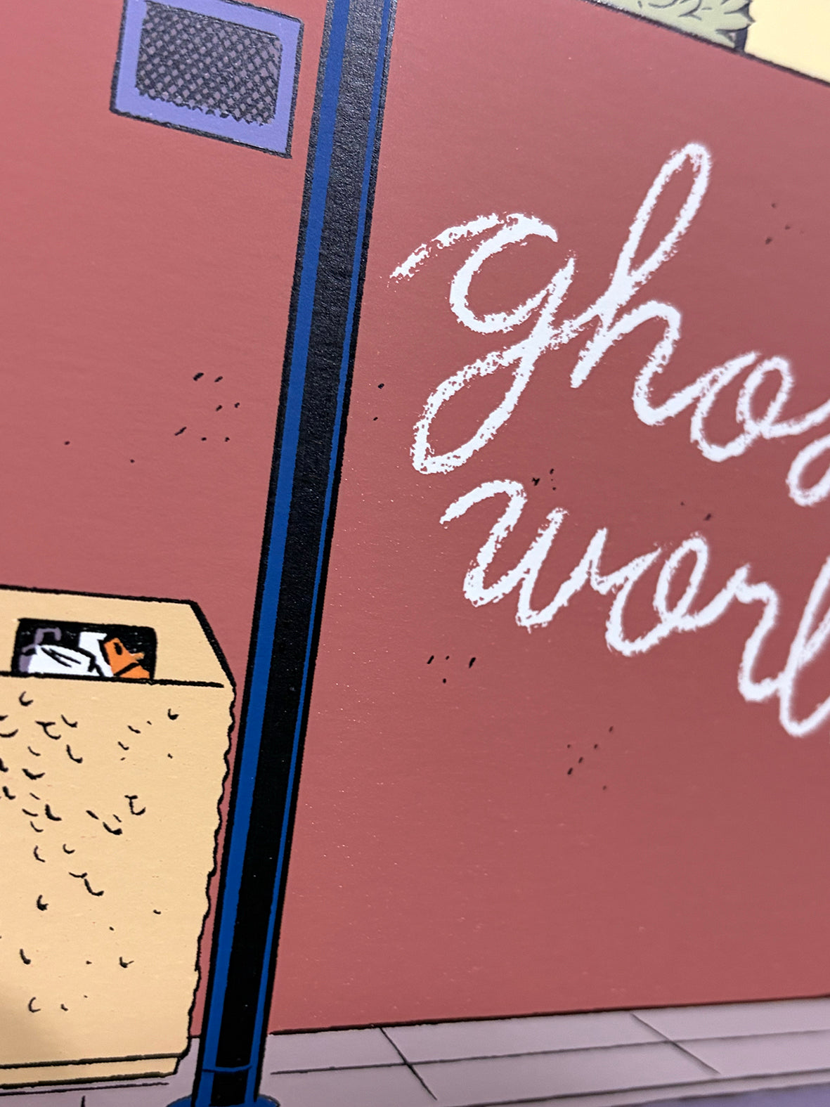 DANIEL CLOWES “ Ghost World ” silk screen print