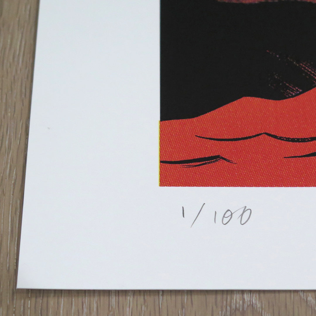 DANIEL CLOWES “ GENESIS ” silk screen print