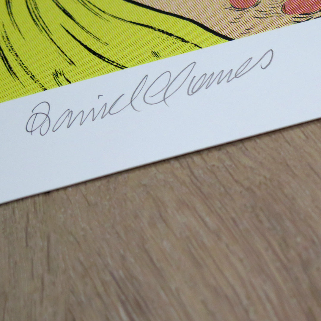 DANIEL CLOWES “ REVELATIONS ” silk screen print