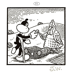 JIM WOODRING “FRANK・Poochytown” Letterpress Print