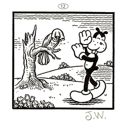 JIM WOODRING “FRANK・Poochytown” Letterpress Print