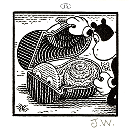 JIM WOODRING “FRANK・Poochytown” Letterpress Print
