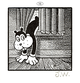 JIM WOODRING “FRANK・Poochytown” Letterpress Print