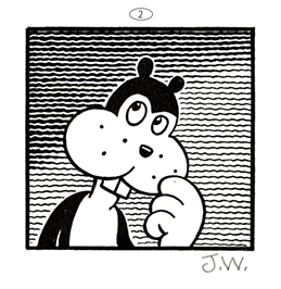 JIM WOODRING “FRANK・Poochytown” Letterpress Print