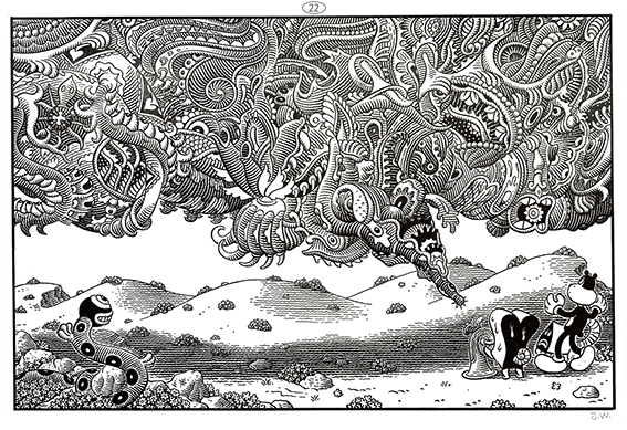 JIM WOODRING “FRANK・Poochytown” Letterpress Print