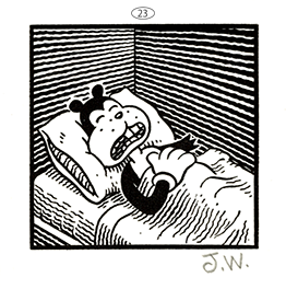 JIM WOODRING “FRANK・Poochytown” Letterpress Print
