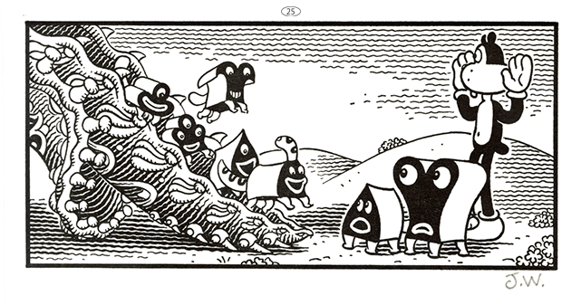 JIM WOODRING “FRANK・Poochytown” Letterpress Print