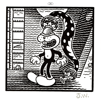 JIM WOODRING “FRANK・Poochytown” Letterpress Print