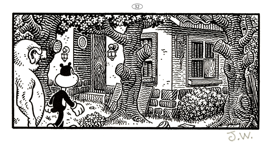 JIM WOODRING “FRANK・Poochytown” Letterpress Print