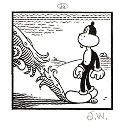 JIM WOODRING “FRANK・Poochytown” Letterpress Print