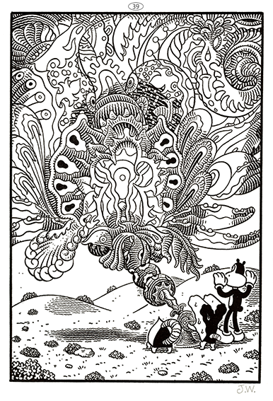 JIM WOODRING “FRANK・Poochytown” Letterpress Print