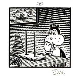 JIM WOODRING “FRANK・Poochytown” Letterpress Print
