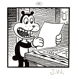 JIM WOODRING “FRANK・Poochytown” Letterpress Print