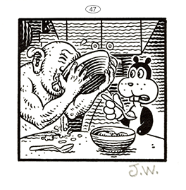 JIM WOODRING “FRANK・Poochytown” Letterpress Print