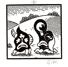 JIM WOODRING “FRANK・Poochytown” Letterpress Print
