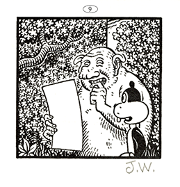 JIM WOODRING “FRANK・Poochytown” Letterpress Print