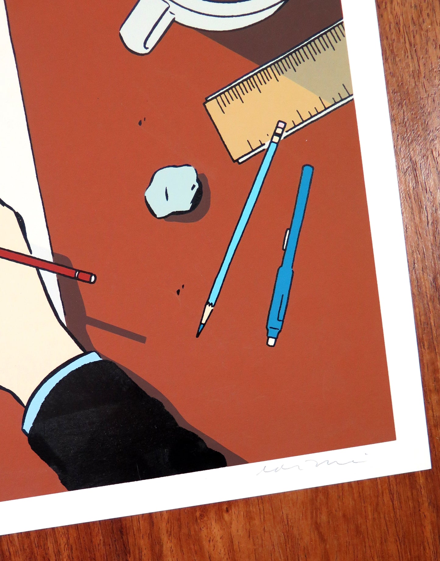 ADRIAN TOMINE / Adaptation (film) silk screen print