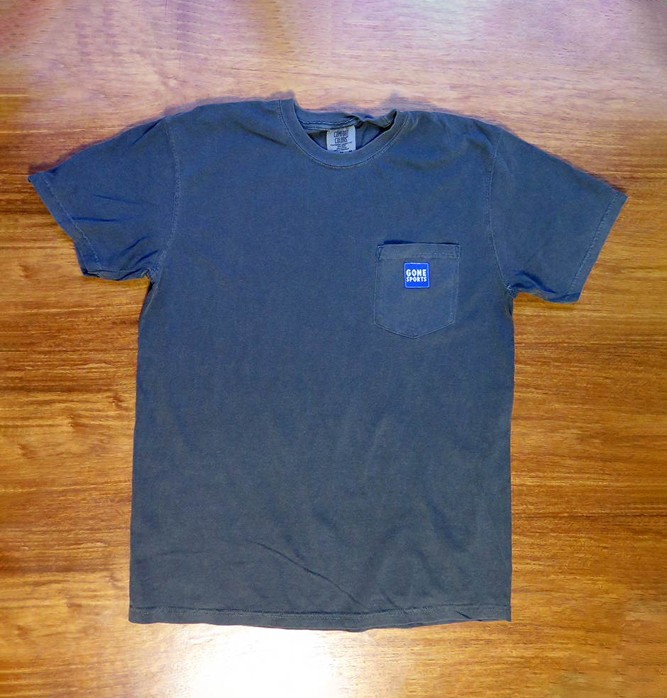 GONE SPORTS "Dyed Pocket Tee"