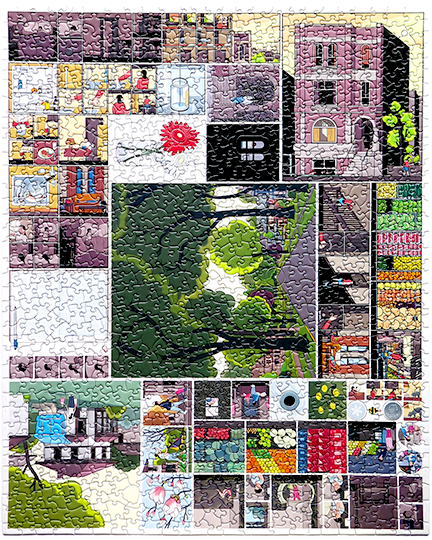 CHRIS WARE "Building Stories” Jigsaw Puzzle 🧩