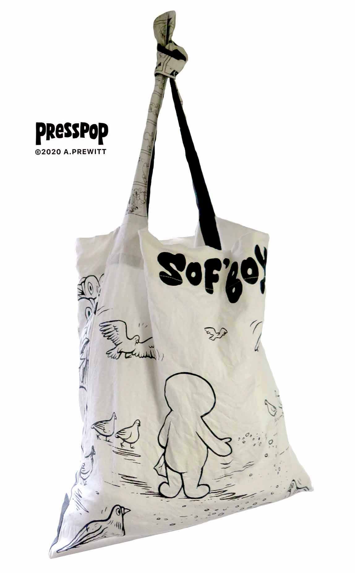 ARCHER PREWITT “SoF’Boy Tote Bag” (“Pidgy”2020 version)