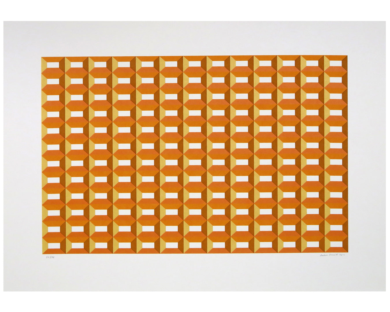 ARCHER PREWITT  "Trellis” Silk screen print