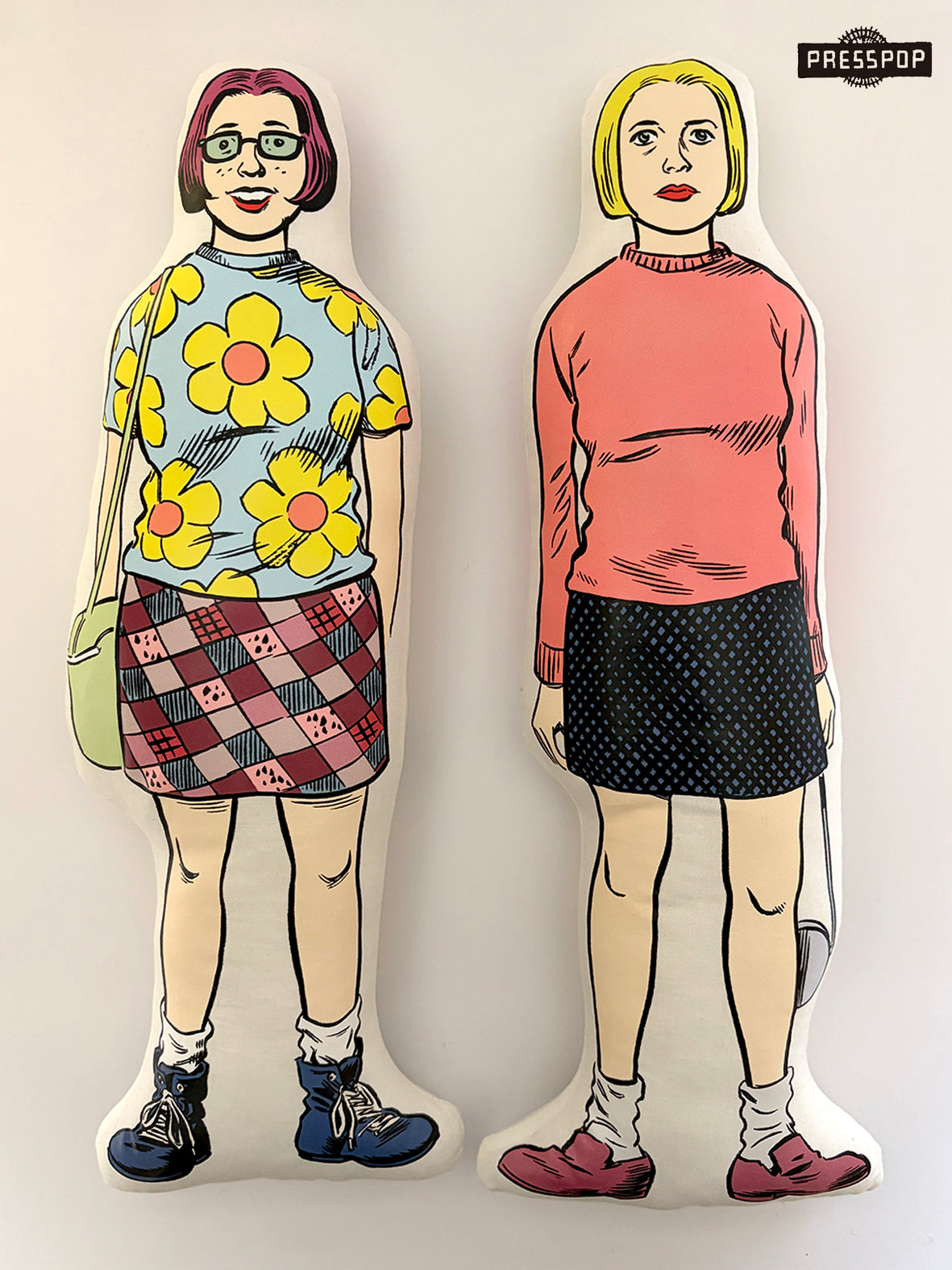 DANIEL CLOWES “ENID CLOTH  DOLL” “REBECCA CLOTH DOLL”