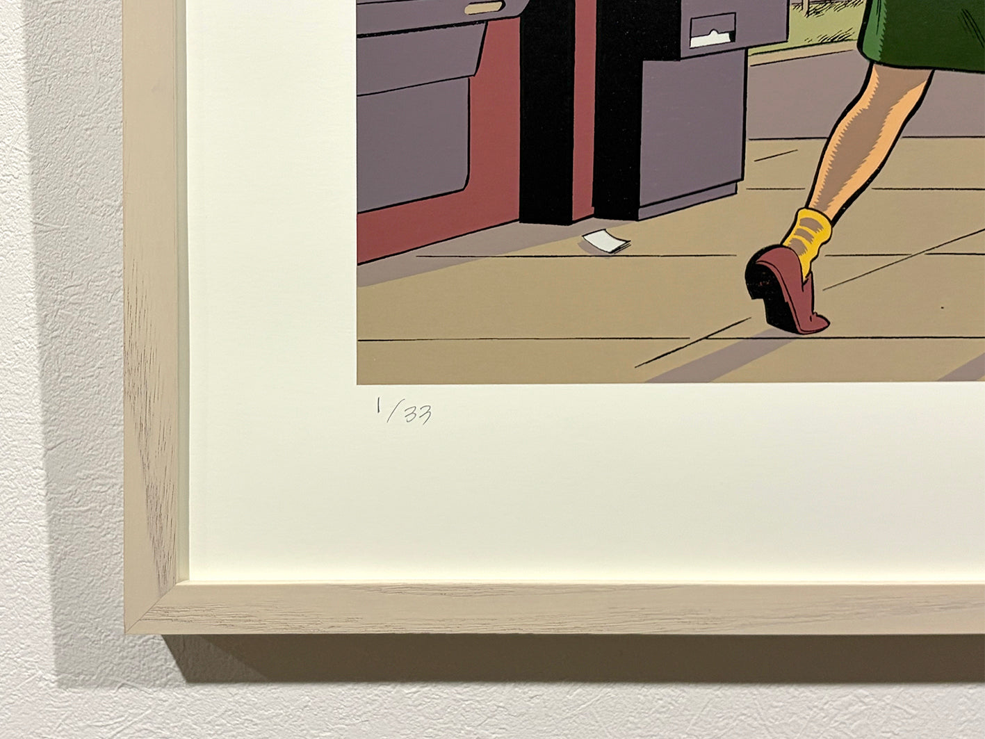 DANIEL CLOWES    “ Ghost World ” silk screen print