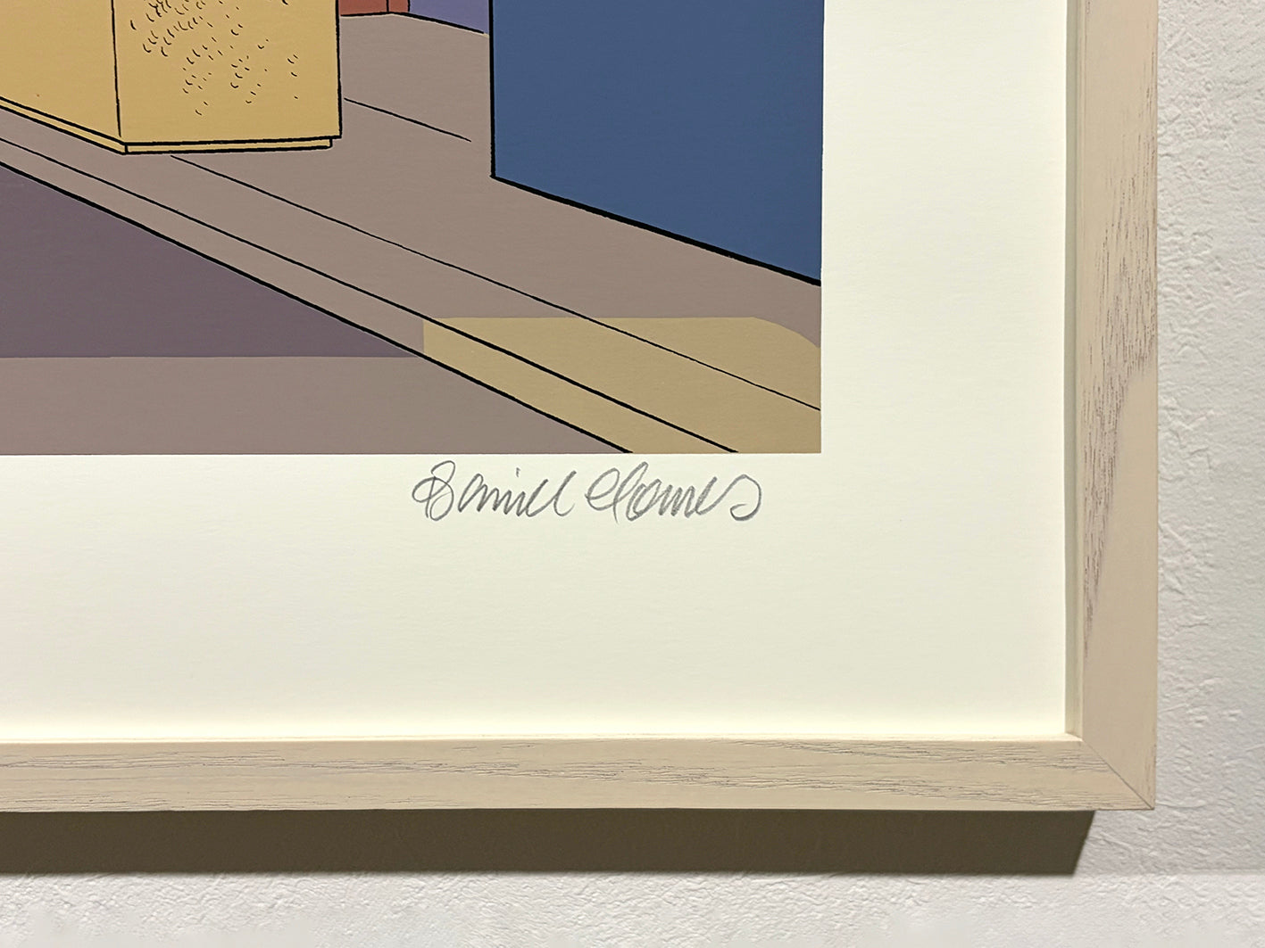 DANIEL CLOWES    “ Ghost World ” silk screen print