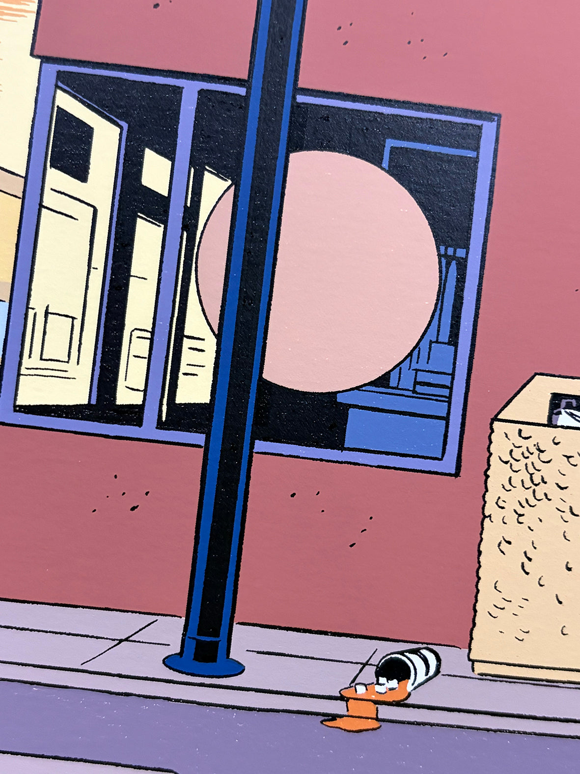 DANIEL CLOWES    “ Ghost World ” silk screen print