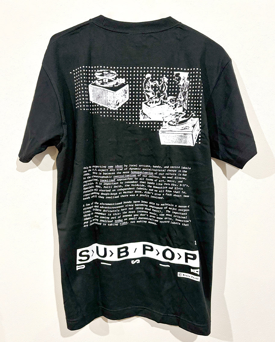 Subterranean Pop "NEW POP MANIFESTO" Tee !!!!
