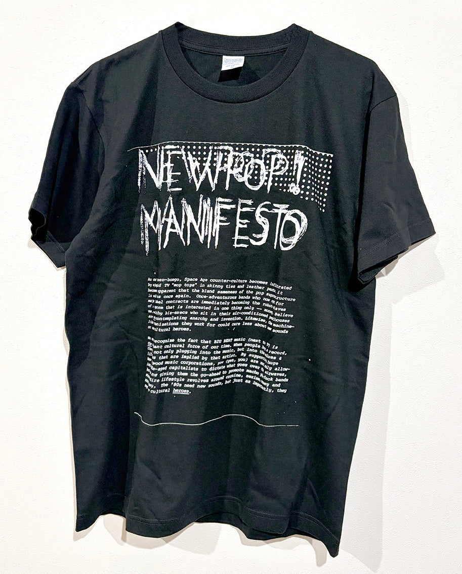 Subterranean Pop "NEW POP MANIFESTO" Tee !!!!