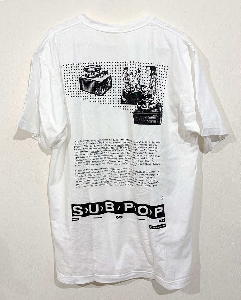 Subterranean Pop "NEW POP MANIFESTO" Tee !!!!