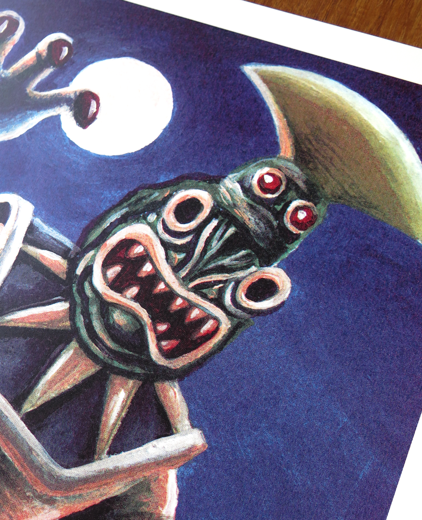 IMIRI SAKABASHIRA / MUMMY KAIJU “FARAOS” silk screen print