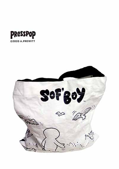 ARCHER PREWITT  “SoF’Boy Tote Bag” (“Pidgy”2020 version)